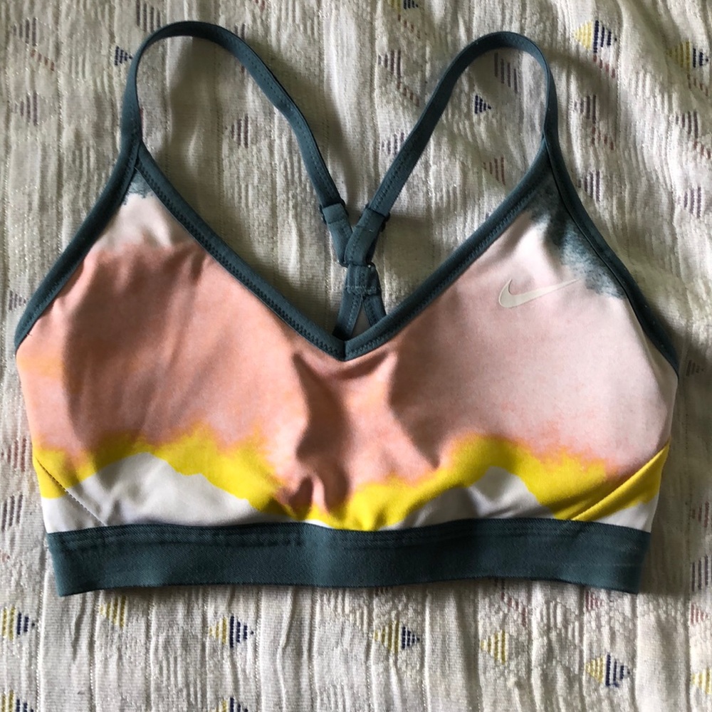 Nike Water Color Sports Bra size S